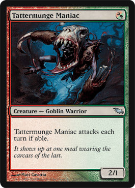 Tattermunge Maniac (Shadowmoor) Light Play