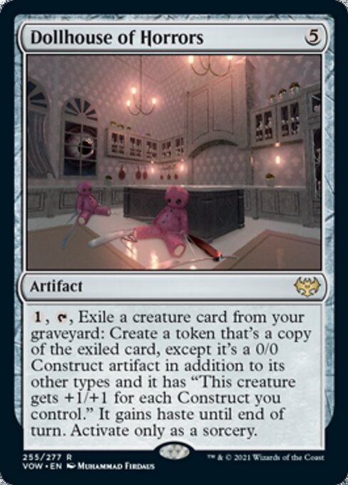 Dollhouse of Horrors (Innistrad: Crimson Vow) Light Play Foil