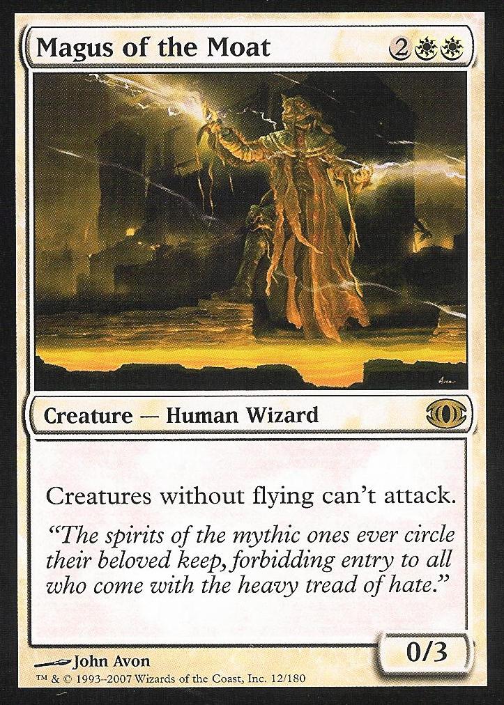 Magus of the Moat (Futuresight) Damaged / Poor
