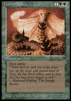 Hornet Cobra (Legends) Light Play