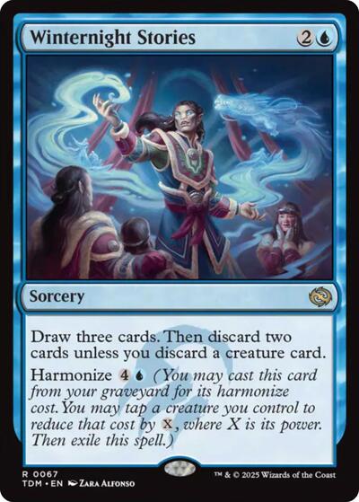 Winternight Stories (Tarkir: Dragonstorm) Near Mint Foil