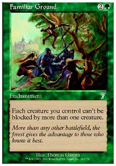 Familiar Ground (7th Edition) Medium Play