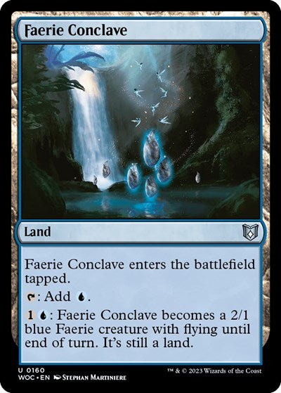 Faerie Conclave (Commander: Wilds of Eldraine) Near Mint