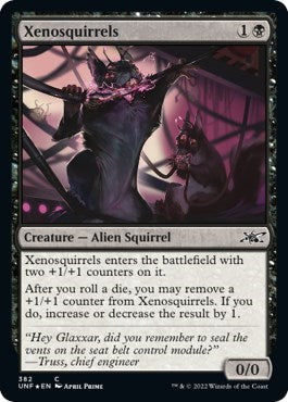 Xenosquirrels (Galaxy Foil) (Unfinity) Near Mint Foil