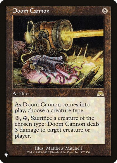 Doom Cannon (The List) Near Mint