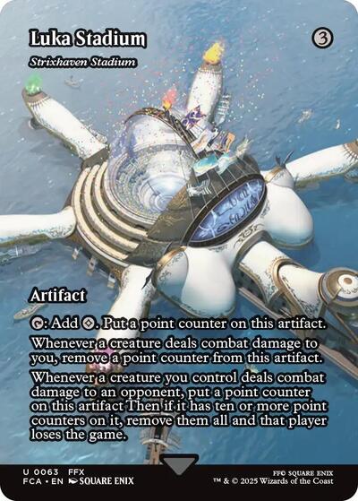 Luka Stadium - Strixhaven Stadium (Showcase) (Universes Beyond: FINAL FANTASY: Through the Ages) Near Mint
