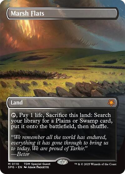 Marsh Flats (Borderless) (Special Guests) Light Play Foil
