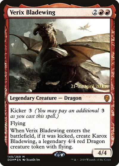 Verix Bladewing (Promos: Prerelease Cards) Medium Play Foil