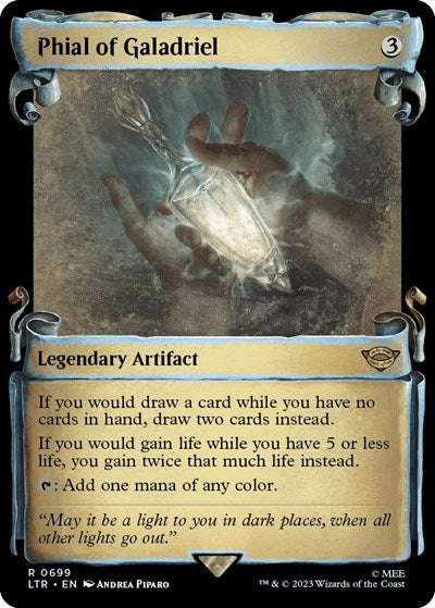 Phial of Galadriel (Showcase Scrolls) (Universes Beyond: The Lord of the Rings: Tales of Middle-earth) Light Play Foil