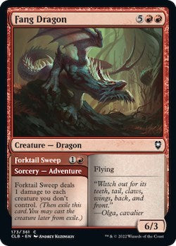 Fang Dragon (Commander Legends: Battle for Baldur's Gate) Light Play Foil