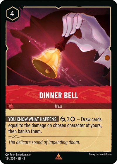 Dinner Bell (Rise of the Floodborn) Near Mint Cold Foil