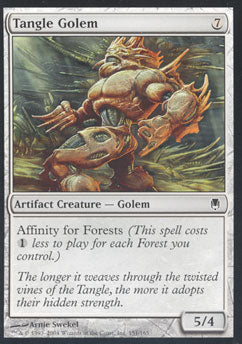 Tangle Golem (Darksteel) Medium Play Foil
