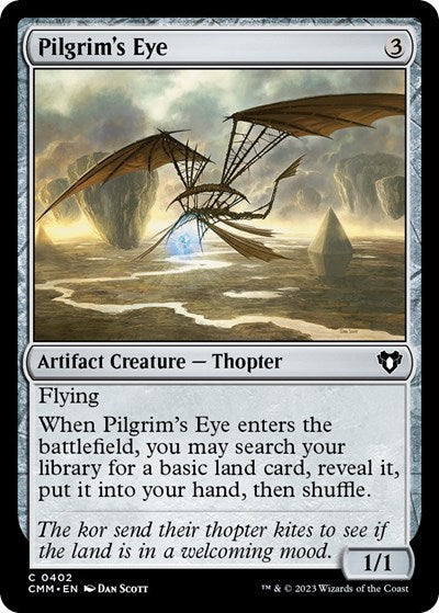 Pilgrim's Eye (Commander Masters) Light Play Foil