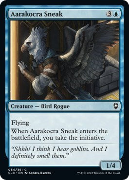 Aarakocra Sneak (Commander Legends: Battle for Baldur's Gate) Light Play