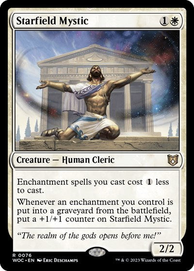 Starfield Mystic (Commander: Wilds of Eldraine) Near Mint