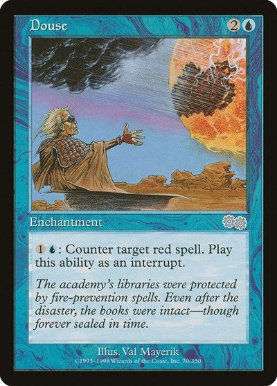Douse (Urza's Saga) Light Play