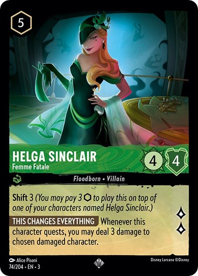 Helga Sinclair - Femme Fatale (Into the Inklands) Near Mint