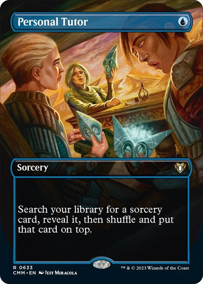 Personal Tutor (Borderless) (Commander Masters) Near Mint Foil