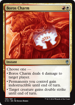 Boros Charm (Commander 2016 Edition) Heavy Play