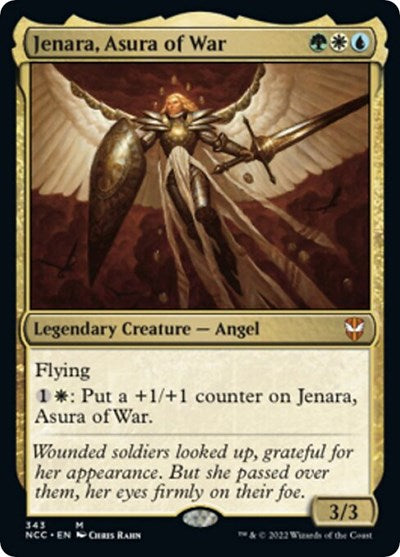 Jenara, Asura of War (Commander: Streets of New Capenna) Near Mint