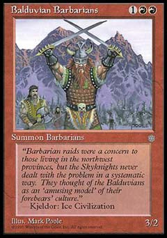 Balduvian Barbarians (Ice Age) Medium Play