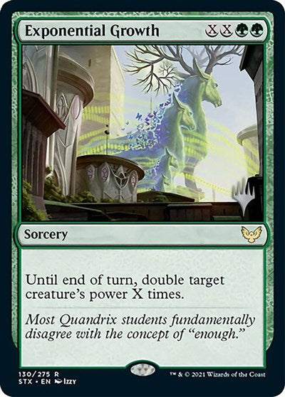 Exponential Growth (Promo Pack: Strixhaven) Light Play