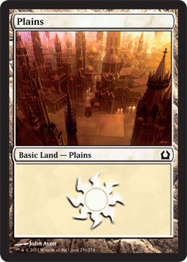 Plains (250) (Return to Ravnica) Light Play