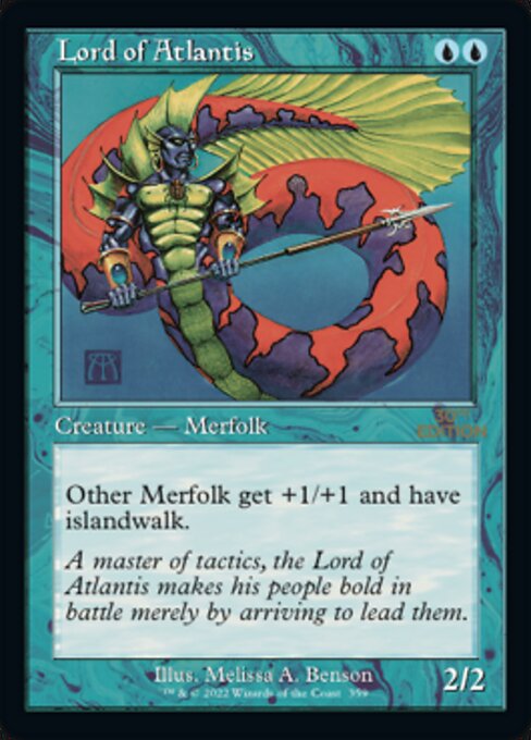 Lord of Atlantis (Retro Frame) (30th Anniversary Edition) Near Mint