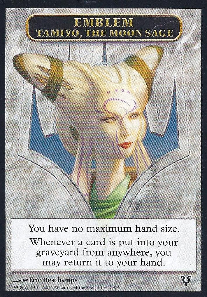 Emblem Tamiyo The Moon Sage (Emblem) (Avacyn Restored) Light Play