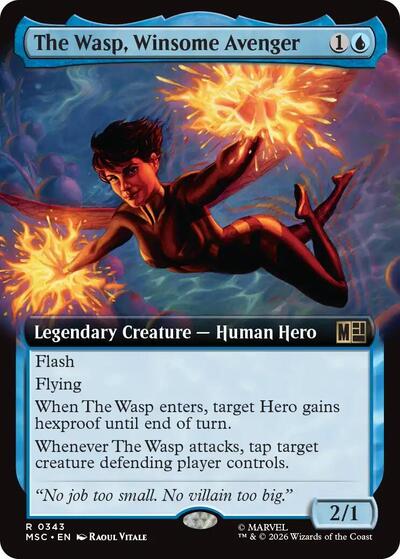 The Wasp  Winsome Avenger  Extended Art|1|0|0.00