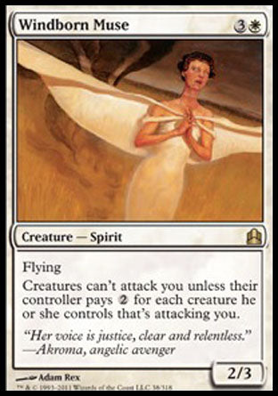 Windborn Muse (Commander) Medium Play