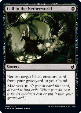 Call to the Netherworld (Commander 2019) Near Mint