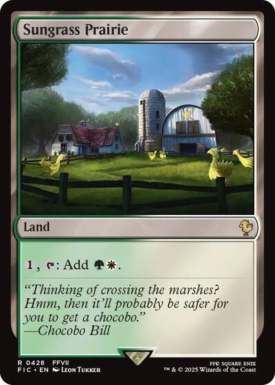 Sungrass Prairie (Commander: FINAL FANTASY) Medium Play