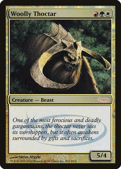 Woolly Thoctar (Promos: WPN and Gateway) Medium Play Foil