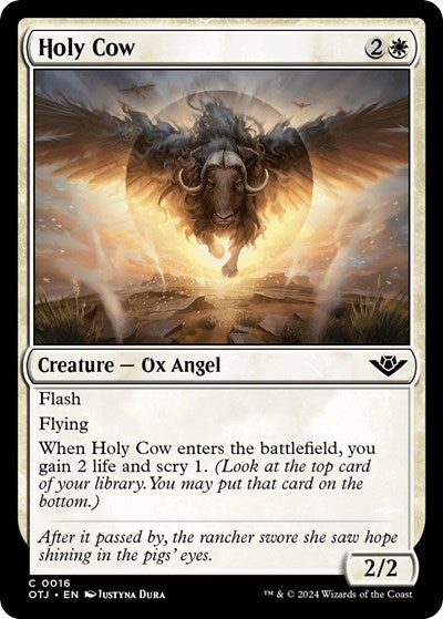 Holy Cow (Outlaws of Thunder Junction) Near Mint Foil