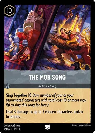 The Mob Song (Ursula's Return) Near Mint Cold Foil