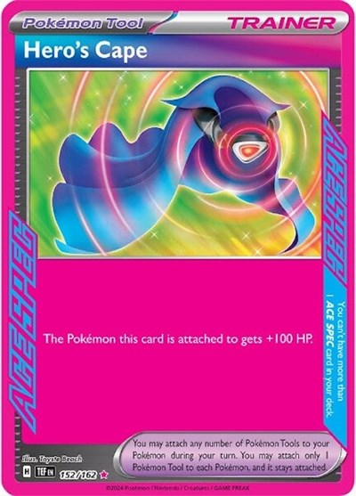 Hero's Cape (SV05: Temporal Forces) Near Mint Holofoil