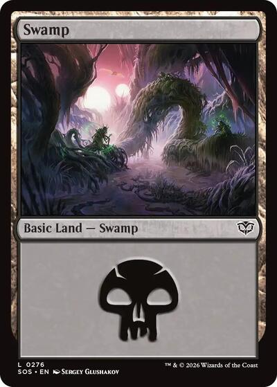 Swamp (0276) (Secrets of Strixhaven) Near Mint