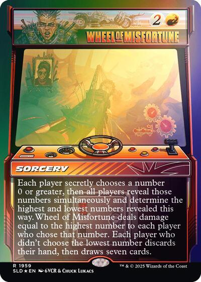 Wheel of Misfortune  1959   Rainbow Foil|0|0|0.00