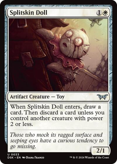 Splitskin Doll (Duskmourn: House of Horror) Light Play Foil