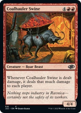 Coalhauler Swine (Jumpstart 2022) Medium Play