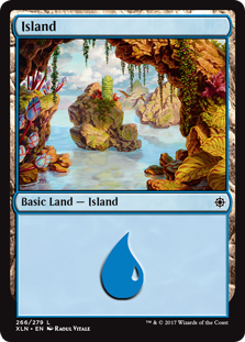 Island (266) (Ixalan) Near Mint Foil
