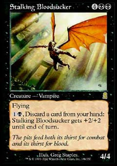 Stalking Bloodsucker (Odyssey) Near Mint Foil