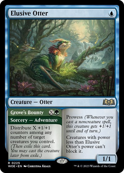 Elusive Otter (Wilds of Eldraine) Near Mint