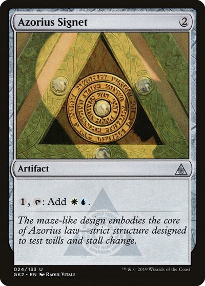 Azorius Signet (Ravnica Allegiance: Guild Kits) Medium Play