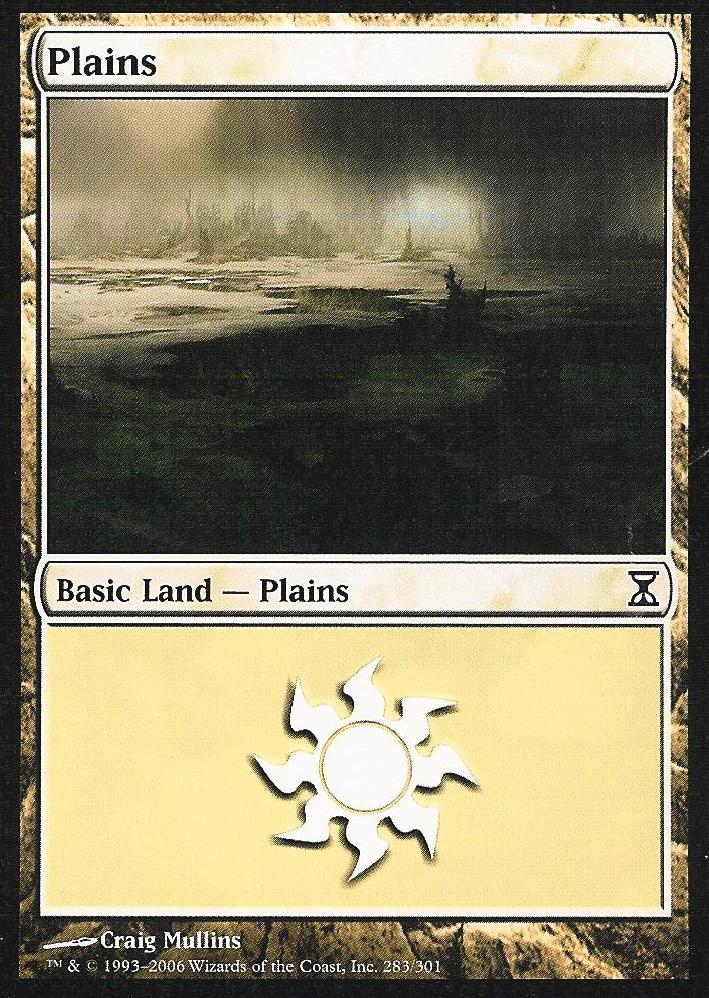Plains (283) (Time Spiral) Damaged / Poor