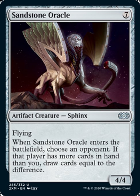 Sandstone Oracle (Double Masters) Light Play Foil