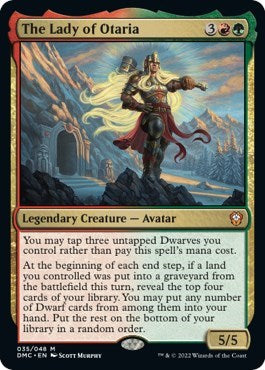The Lady of Otaria (Commander: Dominaria United) Near Mint Foil