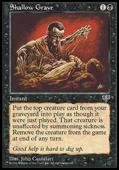 Shallow Grave (Mirage) Damaged / Poor