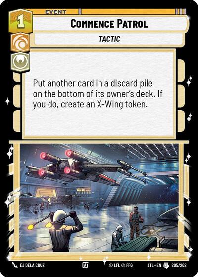 Commence Patrol (Jump to Lightspeed) Near Mint